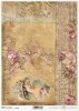 Decoupage de papel vintage, señora, pared, encaje*Винтажная декупаж бумаги, леди, стена, кружева*Vintage Papier Decoupage, Dame, Wand, Spitze